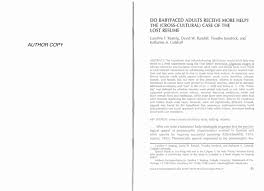 Ana lucía, ana leticia et ana laura sont des triplées identiques avec des personnalités très différentes. Pdf Do Babyfaced Adults Receive More Help The Cross Cultural Case Of The Lost Resume