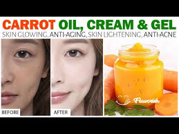 HOW TO MAKE CARROT FACE GEL & CREAM WITH CARROT OIL?