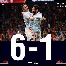Maybe you would like to learn more about one of these? Why Messi Was Absent In The Argentina 1 6 Spain Match