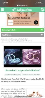 Geschlecht Junge Oder Madchen Schwanger Wer Noch