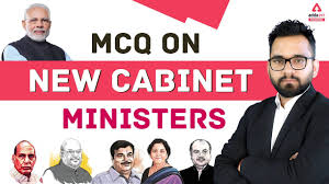 .cabinet ministers of india 2019: Mcq On New Cabinet Ministers All New Ministers In Modi Cabinet With Constituencies Youtube