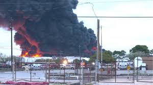 The system activates automatically when sensors detect a fire, covering the surface of. Health Issues Raised As Chemical Fire In Deer Park Texas Rages On Video Abc News