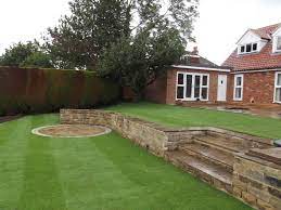10 2 Level Garden Ideas Elegant As Well As Interesting Sloped Garden Garden Design Outdoor Design