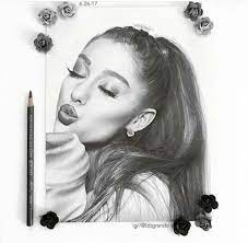 Pinterest Tanyacrumlishx Ariana Grande Drawings Celebrity Drawings Drawings Pinterest