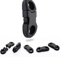 Amazon.com: CooBigo 25 Pack Mini Breakaway Buckles, 6mm Side ...