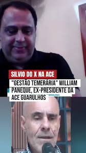 DEIXE A SUA OPINIÃO Gestão de Sílvio do X na ACE Guarulhos é temerária  diante de um prejuízo de R$ 600 mil na entidade? #G7news #guarulhos  #aceguarulhos