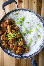 Sticky Chicken Rice Bowl Recipe Chicken Rice Bowls Easy Asian Dinners Health Dinner Recipes