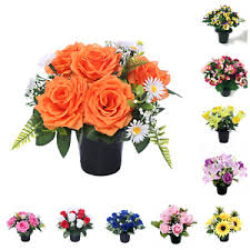 Best artificial flowers for cemetery. Artificial Flowers For Graves Products For Sale Ebay