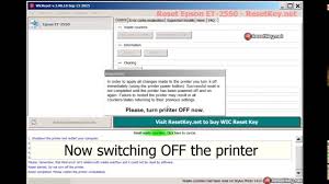 Reset Epson Et 2550 Printer Waste Ink Counter By Wic Reset Utility Https Youtu Be Dzhogu4v2cw Ink Pads Printer Ink Epson