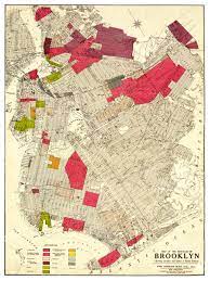 Map Of Brooklyn Ny Neighborhoods Map Of Brooklyn's Racial Diversity By Neighborhood, 1920 - Knowol