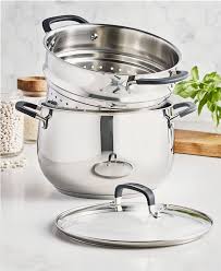 Also set sale alerts and shop exclusive offers only on shopstyle. Belgique Stainless Steel 8 Qt Stock Pot With Multi Use Insert Created For Macy S Reviews Cookware Kitchen Macy S