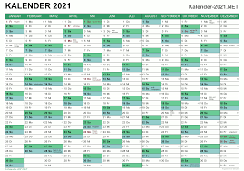 Kalender 2021 baden württemberg mit ferien als excel oder pdf ausdrucken din a4 querformat. Kalender 2021 Mit Feiertagen Ferien