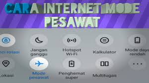 Jul 24, 2021 · kalau cara ini sih nggak sepenuhnya gratis karena kita perlu menyediakan mifi modem atau minimal hp agar bisa melakukan pemancaran wifi yang tentu butuh kuota internet didalamnya. Cara Internet Mode Pesawat Youtube