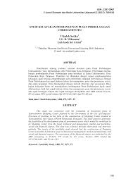 Https Media Neliti Com Media Publications 165316 Id Studi Kelayakan Pembangunan Pusat Perbel Pdf