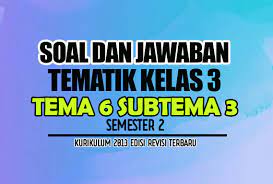 Soal bahasa sunda kelas 3. Soal Tema 6 Kelas 3 Subtema 3 Nurul Hidayah