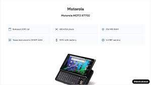Motorola MOTO XT702 Full Device ...