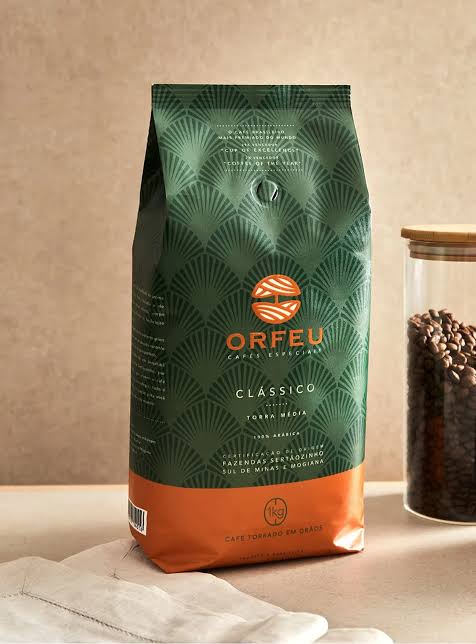 Café Orfeu Tostado en Grano Clásico 1kg - Momotaro