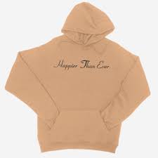 3.7 out of 5 stars 16. Billie Eilish Happier Than Ever Logo Tan Unisex Hoodie