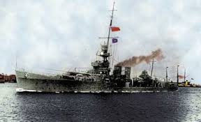 HMS Calcutta war record, onboard from ...