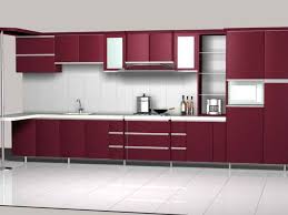 Image Result For Maroon Color Kitchen Cabinets Contemporary Kitchen Design Kitchen Design Kitchen Cabinet Colors