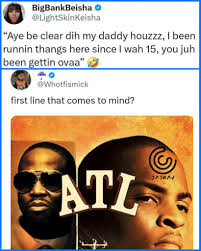 I read this in T.I. voice 😂 He said it just like this 😭