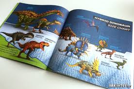 Jurassic World Dino Hybrid Book Review Jurassic Toys