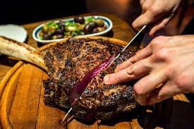 Steakcraft Butter Tomahawk Steak Nyc Via Serious Eats Steak Recipes Cooking Recipes