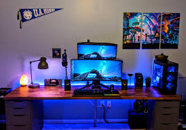 Ikea Plant Home Studio Desk Ikea Gaming Desk Home Office Setup
