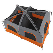 10 Person Straight Wall Cabin Tent 14 X 10 Best Tents For Camping Tent Cool Tents