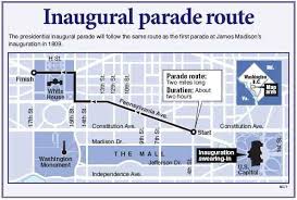 Image Result For Inaugural Parade Route Parade Route Patriotic Celebration Inauguration However, after being sworn in, the president typically goes on a ceremonial parade down pennsylvania avenue from the u.s.