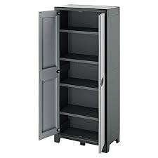 Jeder schrank mit abschließbaren : Regalux Space Line Kunststoffschrank L X B X H 44 X 80 X 182 Cm Traglast 30 Kg Boden Bauhaus
