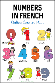 Below are 25+ fun (and free) french activities for kids. Learn Numbers In French Lesson Plan