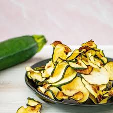 Add zucchini slices and fry until golden. Air Fryer Salt And Vinegar Zucchini Chips Bake Me Some Sugar