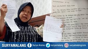 Video kali ini saya akan bercerita mengenai bagamana seharusnya kita terhadap ibu yang melahirkan dan membesarkan kita. Isi Surat Permintaan Maaf Zikria Dzatil Pada Bu Risma Ada Bisikan Setan Di Dunia Maya Surya Malang