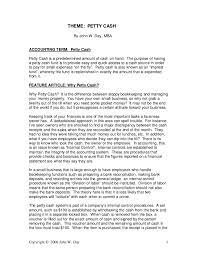 Creating relationships with debtors and creditors, in order to ensure a smooth running of the company's… preparation of and submission of monthly management accounts, including income statements, statement of financial position and other relevant reports, including cash flows, bank reconciliations. Petty Cash