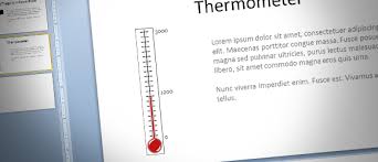 How To Make A Fundraising Thermometer For Powerpoint