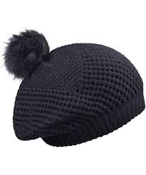 Black Beanie With Pom Pom Womens Warm Cable Knit Beanie Hat With Pom Pom Stylish Winter Hats For Women Skull Cap Black Ck1884lewoz Stylish Winter Hats Knit Beanie Hat Winter Hats For Women