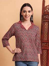 Kalamkari short kurtis