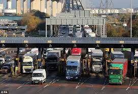 Actually, that's under and over the thames, as this crossing has been built in stages. Foreign Drivers Dodge Dartford Tunnel Toll 1 Million Times Daily Mail Online