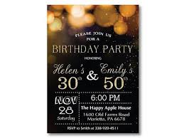Joint Birthday Party Invitation Wording For Adults Pin On Party Planning
