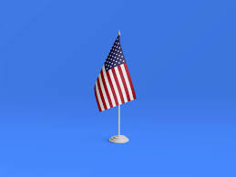 What's wrong with this flag image? Free Office Table Desk Flag Mockup Psd Set Good Mockups