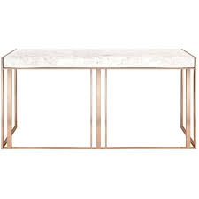Abhika Garda Console Table In Dark Gold Finish 1 475 Liked On Polyvore Featuring Home Furnitur Console Table Extra Long Console Table White Console Table