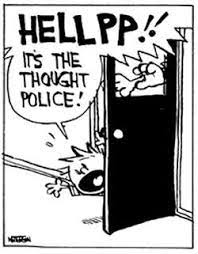 Calvin And Hobbes Caught By The Thought Police Calvin And Hobbes Comics Calvin And Hobbes Calvin And Hobbes Quotes