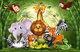 Beautiful forest drawing with animals. Free Cute Forest Animals Vectors 14 000 Images In Ai Eps Format
