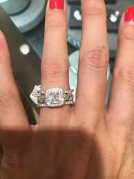 Dream Set Up Vera Wang Engagement Ring With Matching Wedding Bands Fairytale Engagement Rings Western Wedding Rings Western Engagement Rings