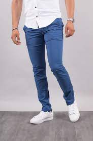 Retrait en 4h en magasin. Chino Homme Bleu 5660 T