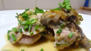 Chicken Thighs With Brandy Mushroom Sauce Youtube