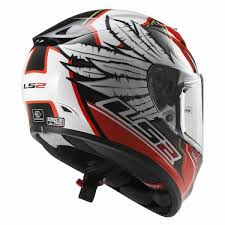 Ls2 Ff323 Arrow Yonny Hernandez Replica Matt White Red Full Face Helmet