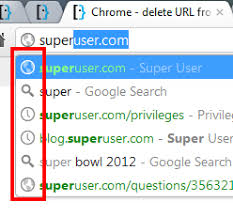 If you're not interested in this, it's easy to disable. Deleting A Specific Url Suggestion In Chrome Super User