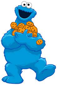 Pin By Jamie Barton Pickering On Sesame Street Printables Cookie Monster Birthday Party Monster Cookies Monster 1st Birthdays